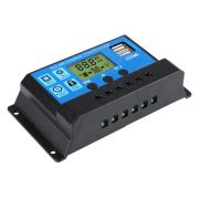 Controler/Regulator de incarcare panou solar, 12 - 24V, 30A, mini dual USB