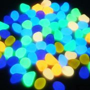 Set 100 pietre decorative fluorescente, culoare Multicolor, AVX-AG653C