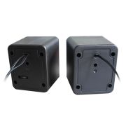 Boxe Stereo 2.0 cu conectare USB & Jack, putere 2 x 3W, culoare neagra