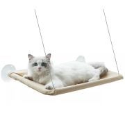 Hamac Elegant pentru pisica cu montaj pe geam, 55 x 32 cm