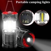 Lampa Turistica LED, 3in1, extensibila, 4 moduri de lucru (cort, tabara, camping, rulota, calatorii, expeditii)