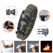 Kit complet de supravieturire format din 17 piese pentru camping, calatorii, offroad, ATV, SSV, model AVX-WT-SRV-62