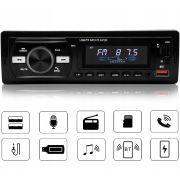 Player Auto dimensiune 1DIN, 4 x 50W, model AW1003, cu Bluetooth, Radio, MP3, AUX, Card, Telecomanda