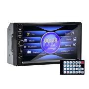Player Video Auto, dimensiune 2DIN, TouchScreen de 7 inch, 4 x 50W, model WDS-30 cu Bluetooth, Handsfree, Radio, MP3, WMA, MP4, AUX, Card, Telecomanda, Functie Camera Marsarier