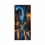 Folie imprimata color pentru decor Frigider, dimensiune 200 x 90cm, model: AVX-FR30