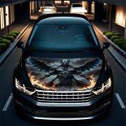 Folie Capota Auto "Hood Art" rezistenta la exterior, marime S (150 x 110cm) - Cod: AVX-CAPOTA-026S