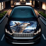 Folie Capota Auto "Hood Art" rezistenta la exterior, marime M (165 x 120cm) - Cod: AVX-CAPOTA-030M