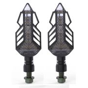 Set 2 lampi Semnalizare Moto, model T-SHAPE ARROW, tensiune 12V