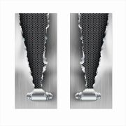 Set 2 stickere decorative pentru stalpii usilor, print autoadeziv de inalta rezolutie, dimensine 2 buc x 50 x 22 cm , cod: AVX-SSU-06