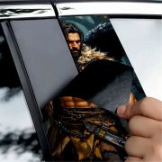 Set 2 stickere decorative pentru stalpii usilor, print autoadeziv de inalta rezolutie, dimensine 2 buc x 50 x 22 cm , cod: AVX-SSU-10