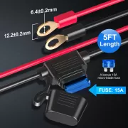 Dispozitiv Auto Premium 3in1, Splitter Bricheta, Incarcator USB/USB-C, Voltmetru Digital, alimentare 12V-24V