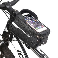 Suport Telefon IMPERMEABIL tip Geanta, montaj pe Motocicleta sau Bicicleta