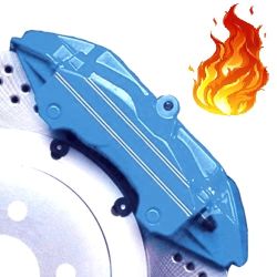 Spray Vopsea Rezistenta Termic pentru Etrieri, culoare Albastra, 400ml, Champion Color, 150 °C