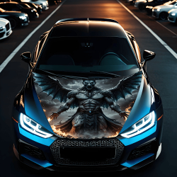 Folie Capota Auto "Hood Art" rezistenta la exterior, marime S (150 x 110cm) - Cod: AVX-CAPOTA-026S