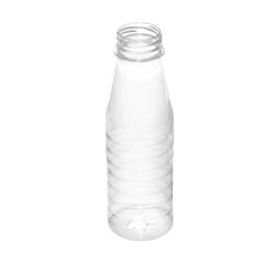 Sticla PET 330ml cilindrica, transparenta pentru Fresh, filet 38mm