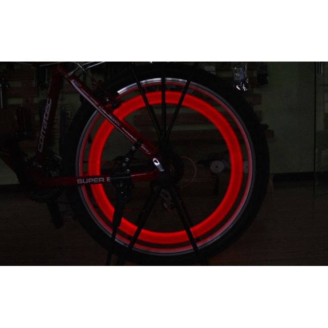 Lumina LED Ambientala pentru bicicleta - ROSU