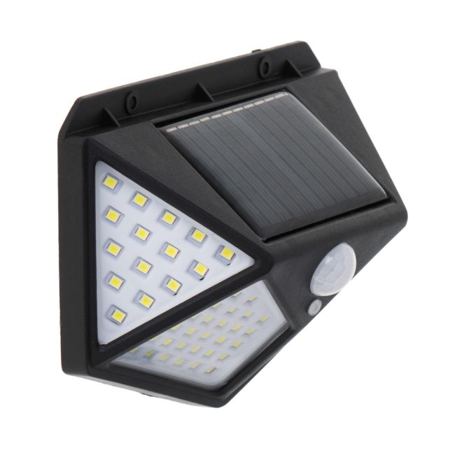 Lampa Solara LED cu senzor crepuscular si senzor de miscare