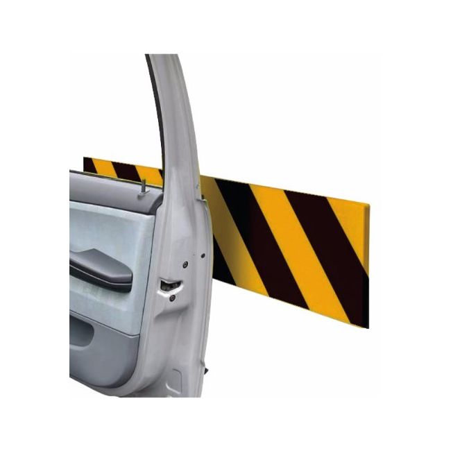 Set 2 placi de protectie coliziune portiera auto pentru garaje sau parcari, 50 x 10 cm