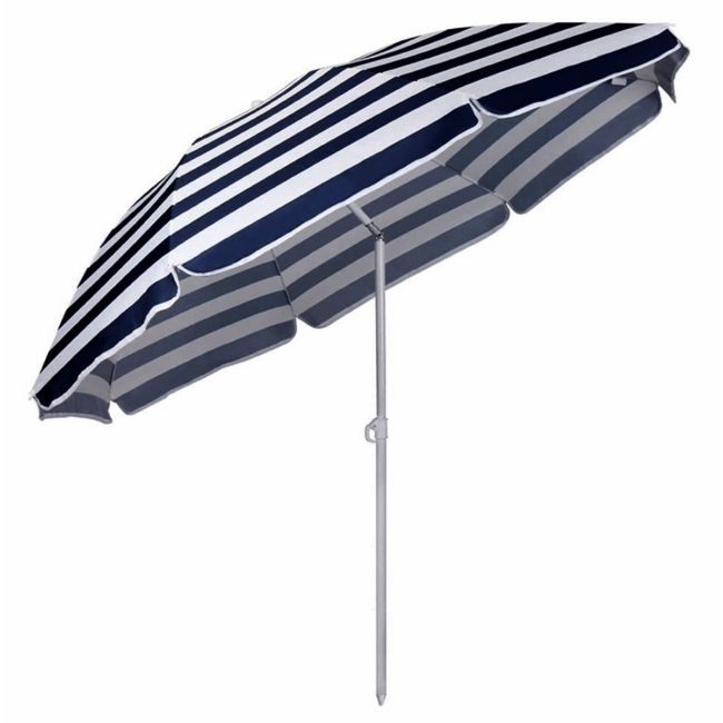 Umbrela de Plaja sau Gradina, in doua culori, model XL cu deschidere de pana la 160 cm