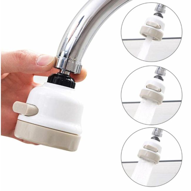 Aerator apa pentru robinetul de bucatarie cu 3 moduri de functionare