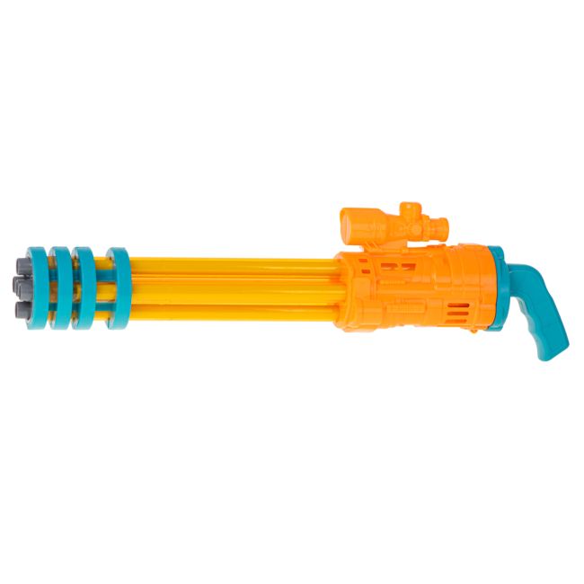 Pistol cu apa pentru copii cu 5 pistoane, dimensiune 56 cm