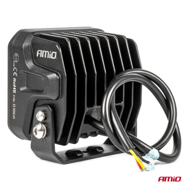 Proiector LED "PRO SERIES" cu doua functii pentru Off-Road, ATV, SSV, putere 58W, 7200lm, culoare 6000K, tensiune 10-30V, dimensiuni 107 x 102 x 86 mm