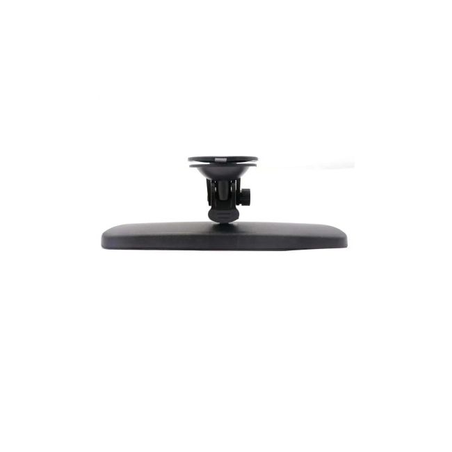 Oglinda retrovizoare fixare cu ventuza, culoare neagra, dimensiuni 24,5 x 6,5 cm