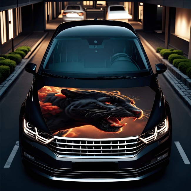 Folie Capota Auto "Hood Art" rezistenta la exterior, marime S (150 x 110cm) - Cod: AVX-CAPOTA-028S