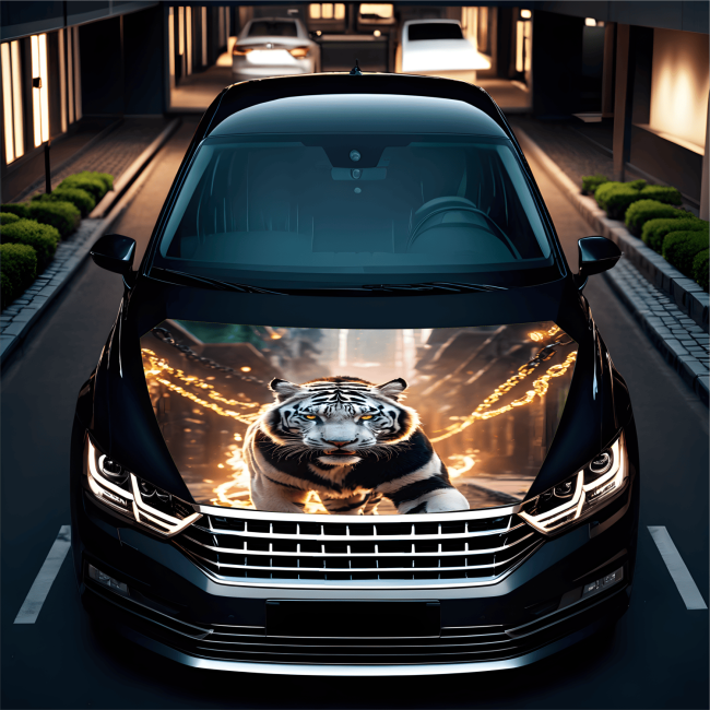 Folie Capota Auto "Hood Art" rezistenta la exterior, marime S (150 x 110cm) - Cod: AVX-CAPOTA-029S