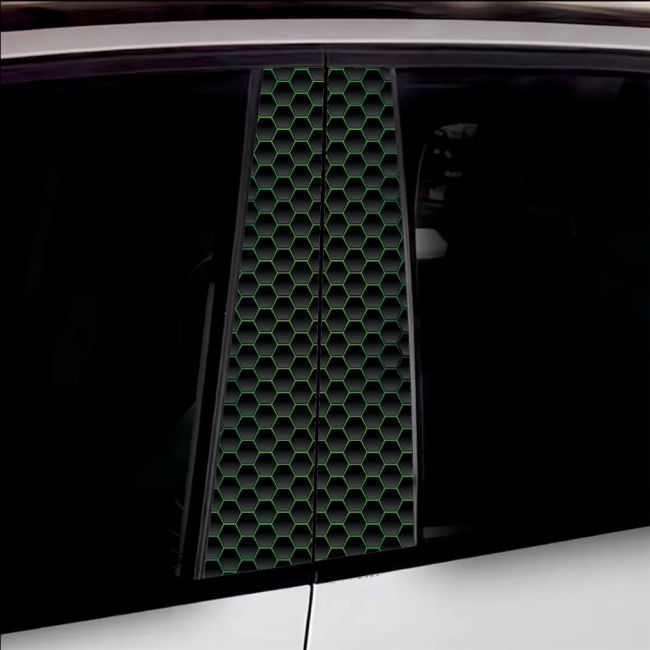 Set 2 stickere decorative pentru stalpii usilor, print autoadeziv de inalta rezolutie, dimensine 2 buc x 50 x 22 cm , cod: AVX-SSU-05